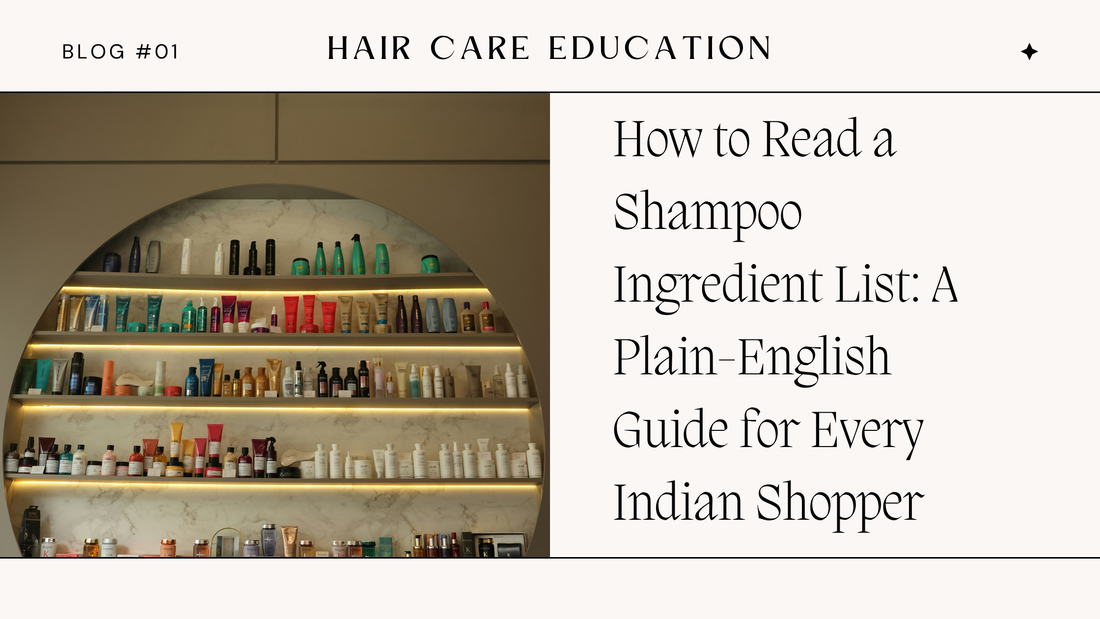 How to Read a Shampoo Ingredient List: A Plain-English Guide for Every Indian Shopper